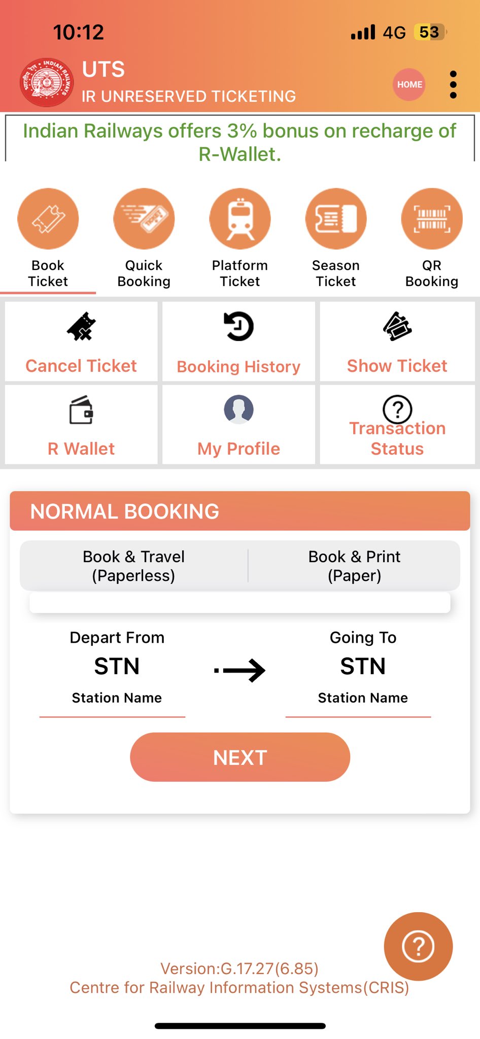 Deepesh Kumawat on Twitter "At that time I was unaware of the UTS app