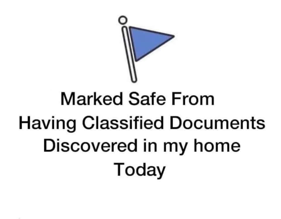 WrongthinkUSA's tweet photo. To soon 🤷♀️ #classified #documentsindicateconspiracy #BidenGarage https://t.co/wM1AnJN1hl