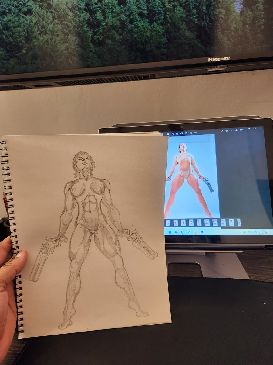 It's coming along boys...
#anatomy #posereference #HumanArtists
