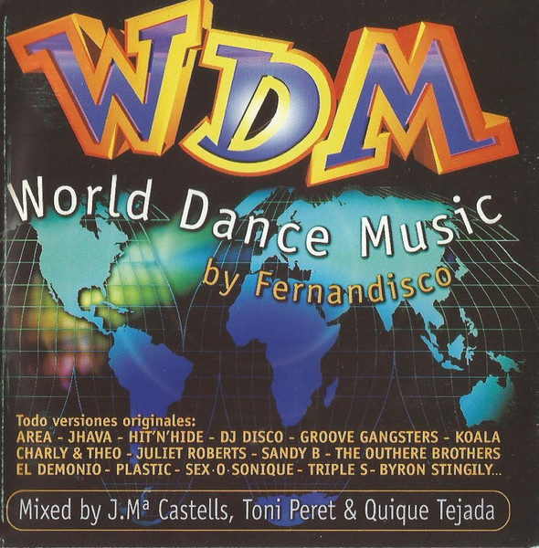 PistaDanceRadio's tweet photo. โฉ๐ข๐ฅ #REMEMBERDANCE #NowPlaying on #PistaDance #NP WORLD DANCE MUSIC by @FernandiscoOK - Mixed by @DreamTeamReload @toniperet @qtejada (1998) #worlddancemusic ๐ถ๐๐ป #PD194 https://t.co/C7R6BB6z8d