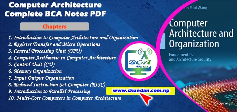 bcanotespu's tweet photo. Computer Architecture Complete BCA Notes PDF

https://t.co/sIhdLNv0WO

#bcanotes #bcanotesnepal #bcanotespu #bcacompletenotes #computerarchitecturecompletenotes #notesforbca #pokharauniversitybcanotes #5thsemesternotes #computerarchitecturebcanotes #computerarchitecture https://t.co/12HwYvCMix