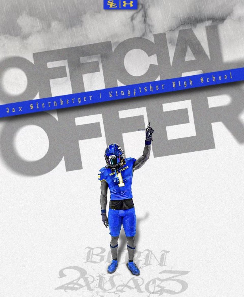 After an amazing visit with South eastern Oklahoma I have received my first offer @AtterberryBo @Coach_Cmoore @CoachWFB