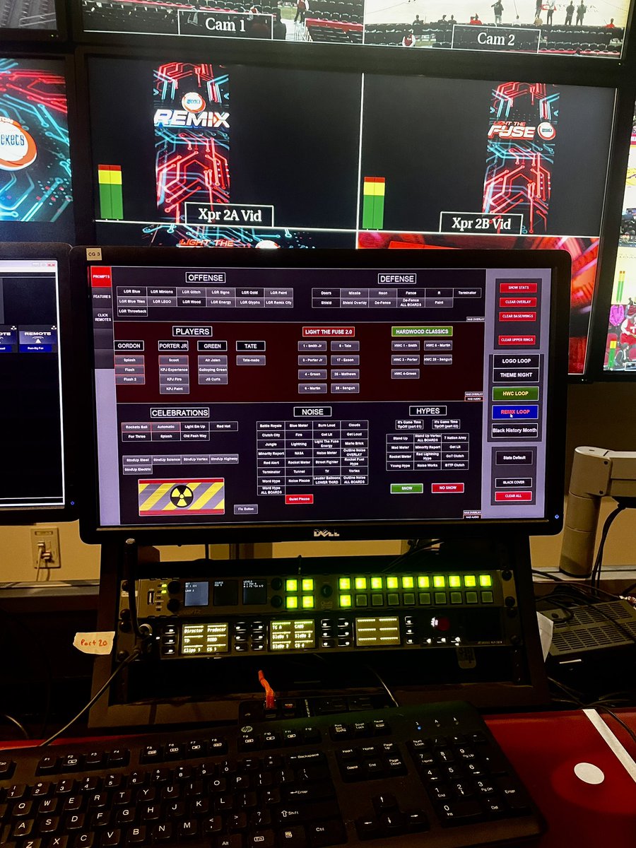 OrangeStudios12's tweet photo. Event#8 of 2023🏀
#Rockets vs #Cavs for WWE night!
Change of pace, working #RossXpression wings tonight! https://t.co/m3RtdbNQqb
