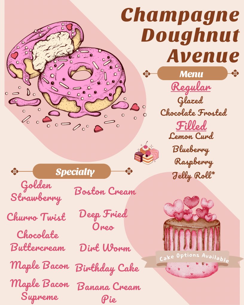 champagnedough's tweet photo. 💗💖#Menu 💖💗 https://t.co/sOvuwdV61R