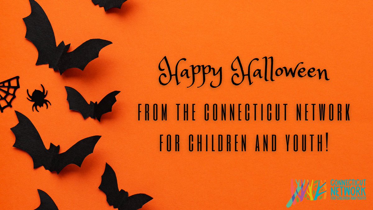Happy Halloween from The Connecticut Network for Children and Youth! What’s your favorite #Halloween treat?! #afterschoolworks #HappyHalloween #Halloween2023