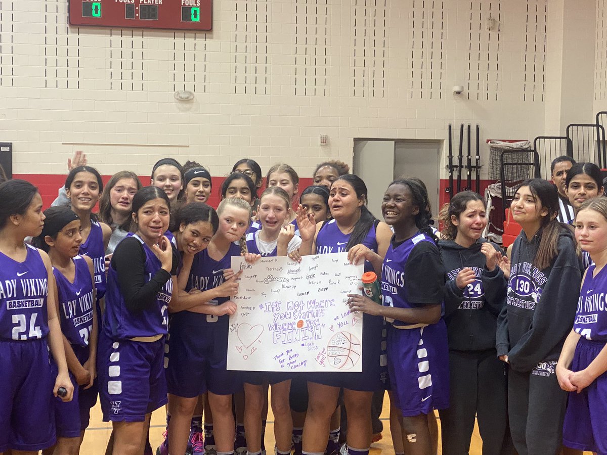 GraceMcDowell30's tweet photo. Congratulations to Coach @JamieSiess on a great and impactful career!!!! We have been blessed to have her serve @friscoisd students the last 24 years!!! She coached her last game for @VandeventerMS this evening. We love you and we’ll miss you Coach!!!💜💜💜 @Friscoisdsports https://t.co/ZY7O9jftQH