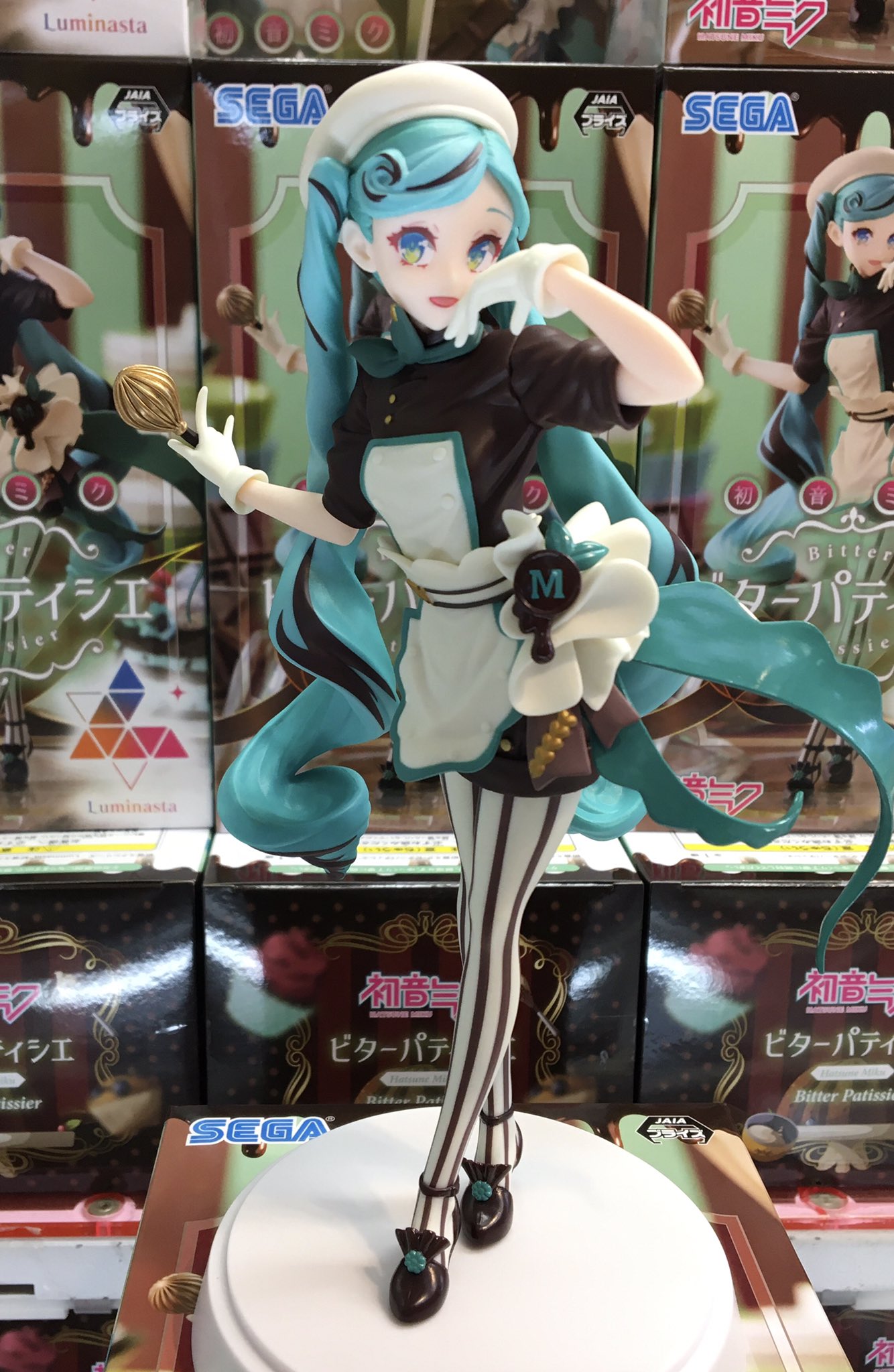 桜舞う季節 初音ミク 抹茶パフェ ビターパティシエ フィギュア
