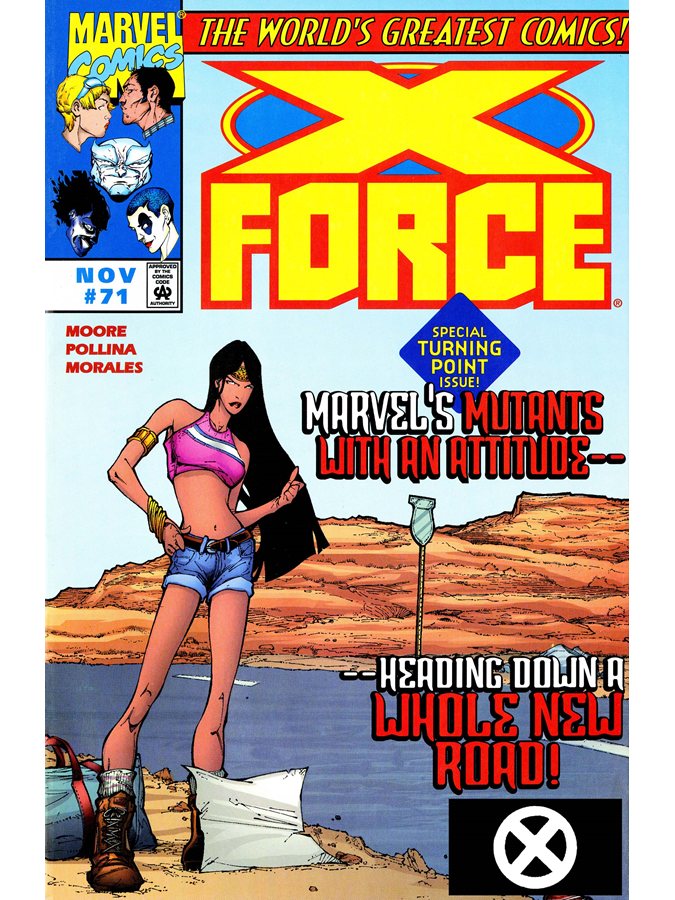 Classic XMen on Twitter "XForce 71 cover dated November 1997."