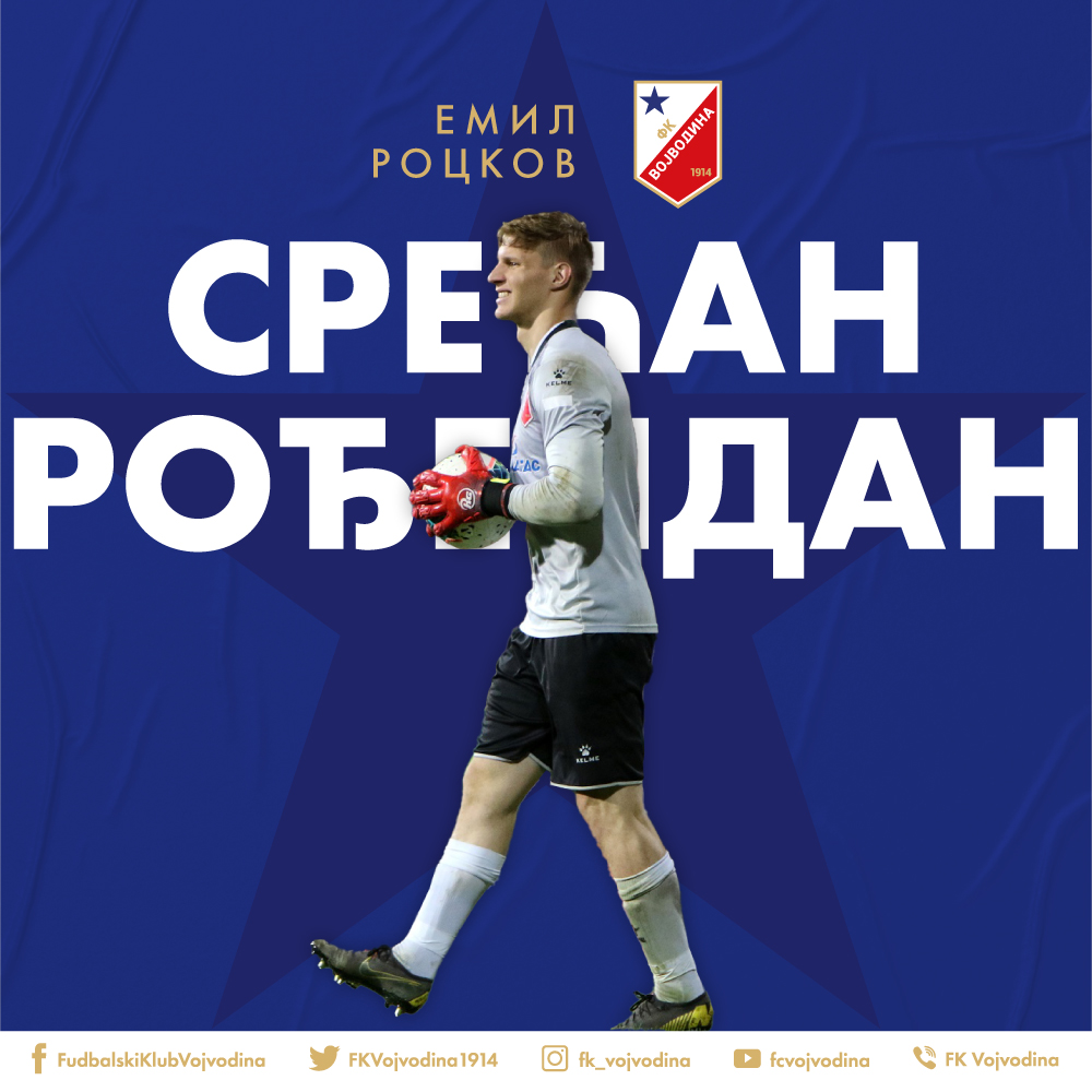 FKVojvodina1914's tweet photo. Golman generacije Vojvodine koja je 2020. godine osvojila Kup Srbije i sadašnji član MOL Fehervara Emil Rockov danas slavi svoj 28. rođendan!🎂
Srećan rođendan, Emile!🤗 #fkvojvodina #rockov https://t.co/1kRS3J38hA