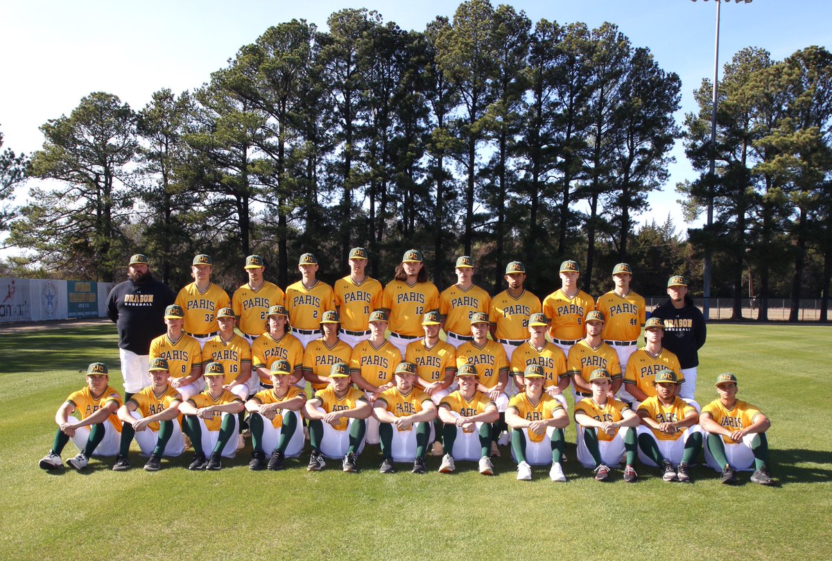 PJCBaseball's tweet photo. Whole Squad Ready! 🐉 ⚾️
#PJCbaseball #BuiltDifferent https://t.co/jE7R6c84id