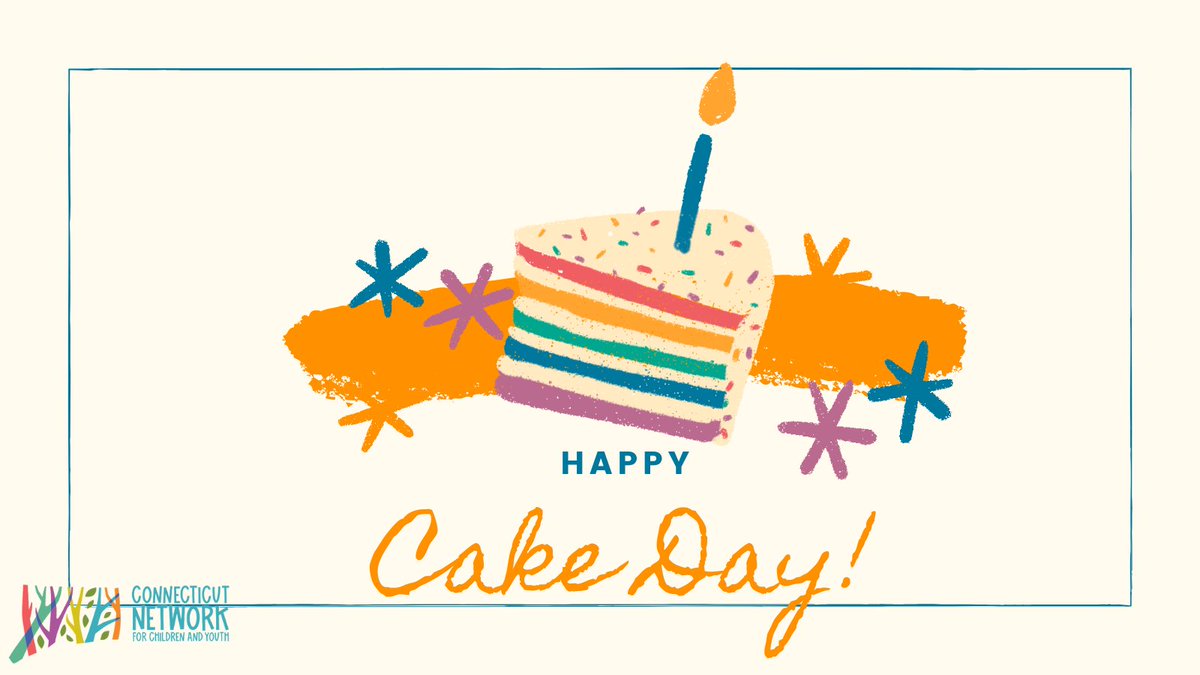 Happy #NationalCakeDay from the Connecticut Network for Children and Youth! Learn more about how this celebration started! nationaldaycalendar.com/national-cake-… #afterschoolworks #funholidays #foodholidays