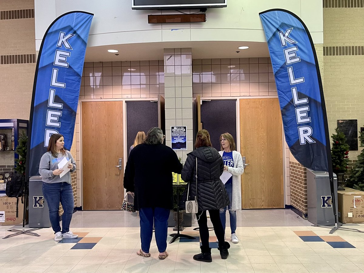 KellerHighBand's tweet photo. When you take middle schoolers + high schoolers and add in their families, it equals a great night for a #kellerhighband combined concert!@KMS_BCIBand @ISMSBANDKELLER https://t.co/5gA5pGIEoq