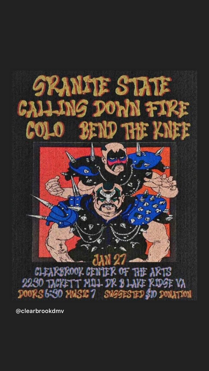 callingdownfire's tweet image. Don’t come to the show unless you have cooler armor.