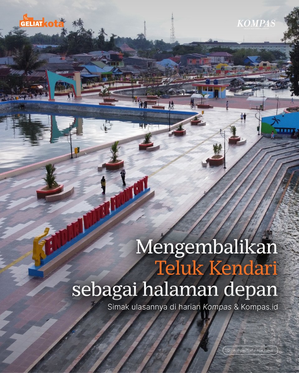 🔵 UTAS

Simak rangkaian tulisan #GeliatKota Kendari. Pernah berjaya di masa lampau, pamor Teluk Kendari, Sulawesi Tenggara, meredup seiring waktu. Perlahan, upaya mengembalikan fungsi teluk dijalankan.

kompas.id/label/geliat-k…

#Nusantara #AdadiKompas
<a href="/rjlyns_/">RI</a>