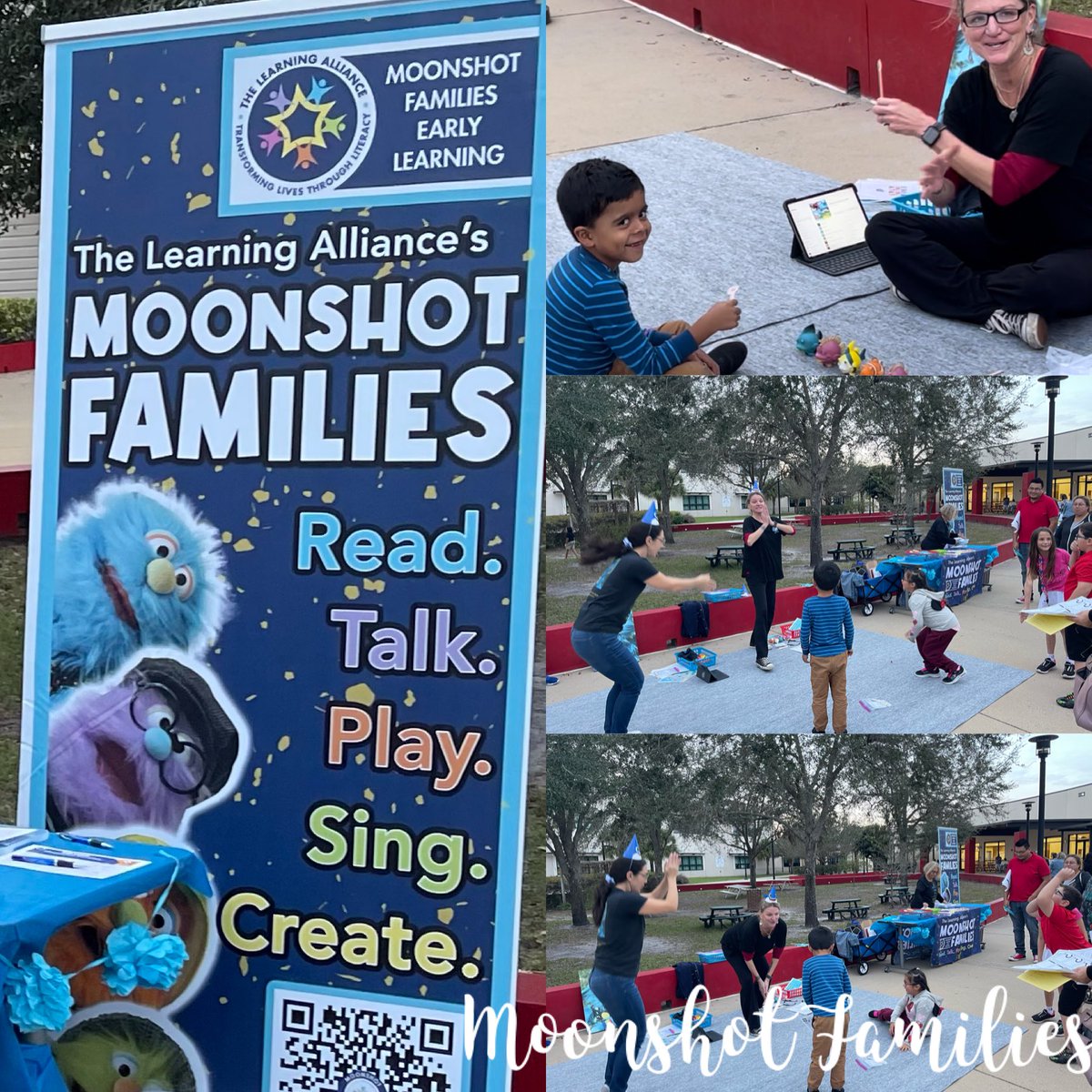 Tonight we took a #deepdiveintoliteracy with our @verobeachelem families for #FLCelebratesLiteracy Week. Parents learned strategies and got fun reading activities to do with their child at home! Our @TLA_Moonshot friends even joined in on the fun! #vbevibe #familyengagement