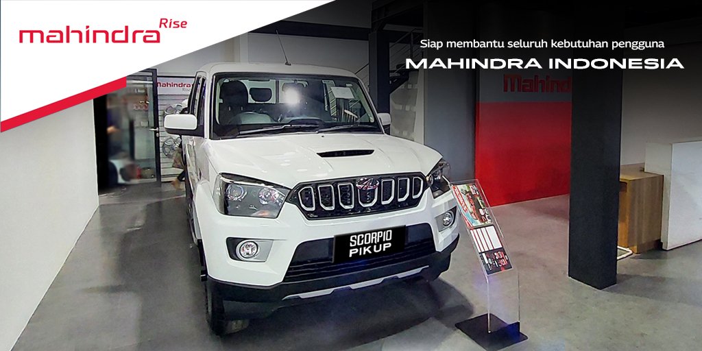 Mahindra_id's tweet photo. Dealer Mahindra selalu siap membantu untuk mencari  kendaraan yang di butuhkan dalam menunjang aktivitas operasional anda. Kunjungi jaringan  dealer terdekat Mahindra di kota anda melalui  link ini: https://t.co/QCWEae47zK. Selalu aman dan nyaman berkendara ya dengan Mahindra. https://t.co/HGntDyU699
