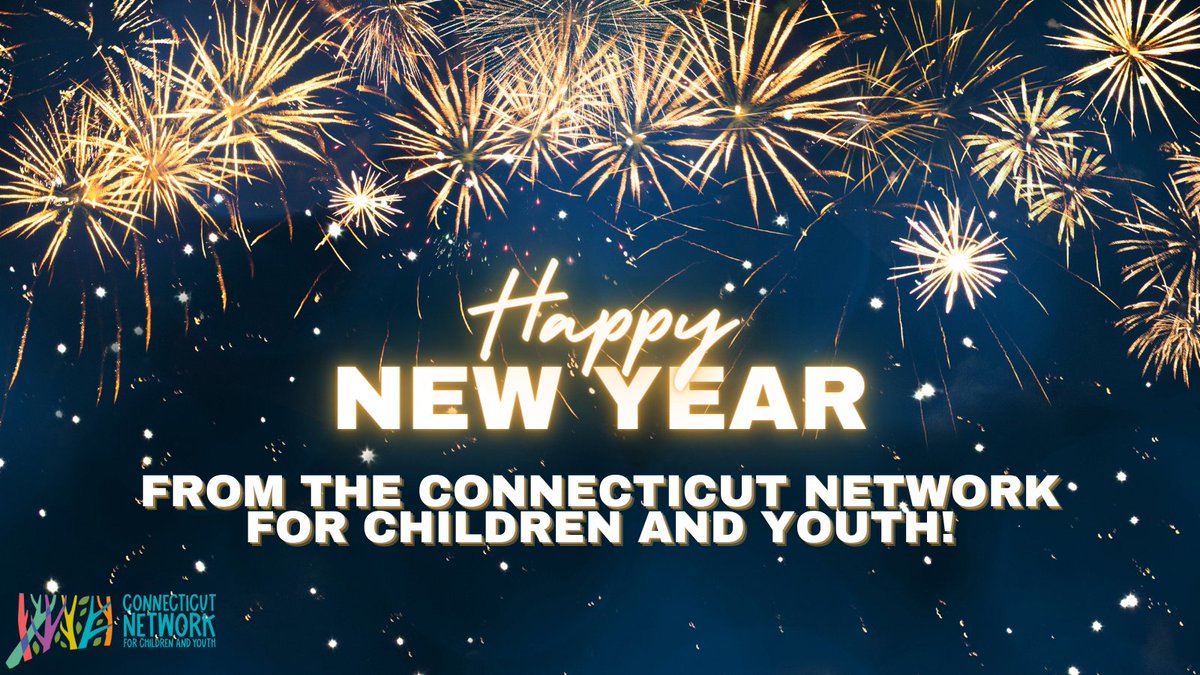 Happy New Year from The Connecticut Network for Children and Youth! We have so many fun opportunities planned for the new year and we can’t wait to share them with you! What are you looking forward to this year? #afterschoolworks #HappyNewYear #2024 #holidays