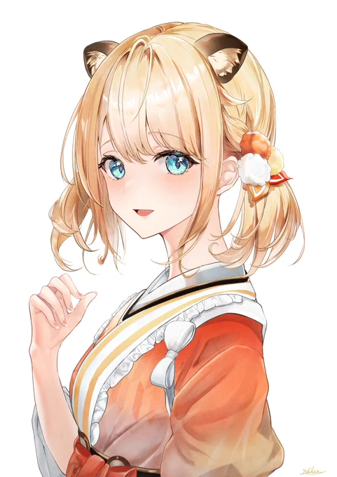 白背景 #いろはにも絵を 