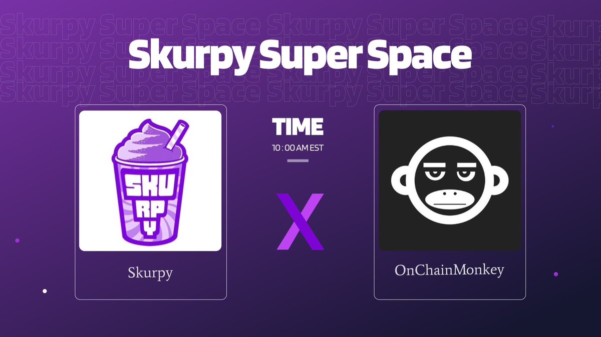 OnChainMonkey's tweet photo. Join us tomorrow live on spaces with @SkurpySocial 

We will be sharing our story and alpha about the wealthy digital nation we are building ✨

Set reminder,  you don’t want to miss this spaces 👇
https://t.co/l90DKTzdBi https://t.co/VcCY18pR4N