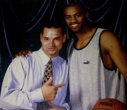 A young me, a young Vince Carter. Happy Birthday   : June 1998 