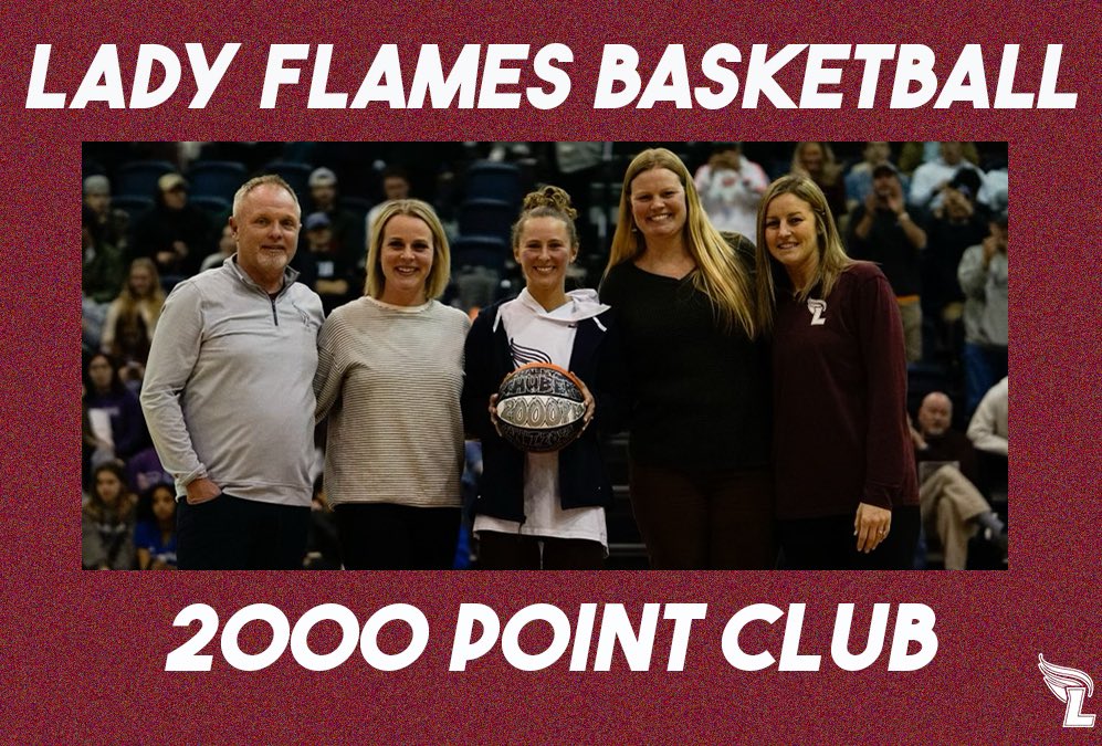 This was special.

Tonight, 2,000-club-members Brooke Evans (McKinnon) and Katie Frazier (Nelson) presented Haley Schubert with her 2,000-point club ball. 

Congratulations, <a href="/haleyschubertt/">Haley Schubert Corrao</a>! #FiredUp🔥