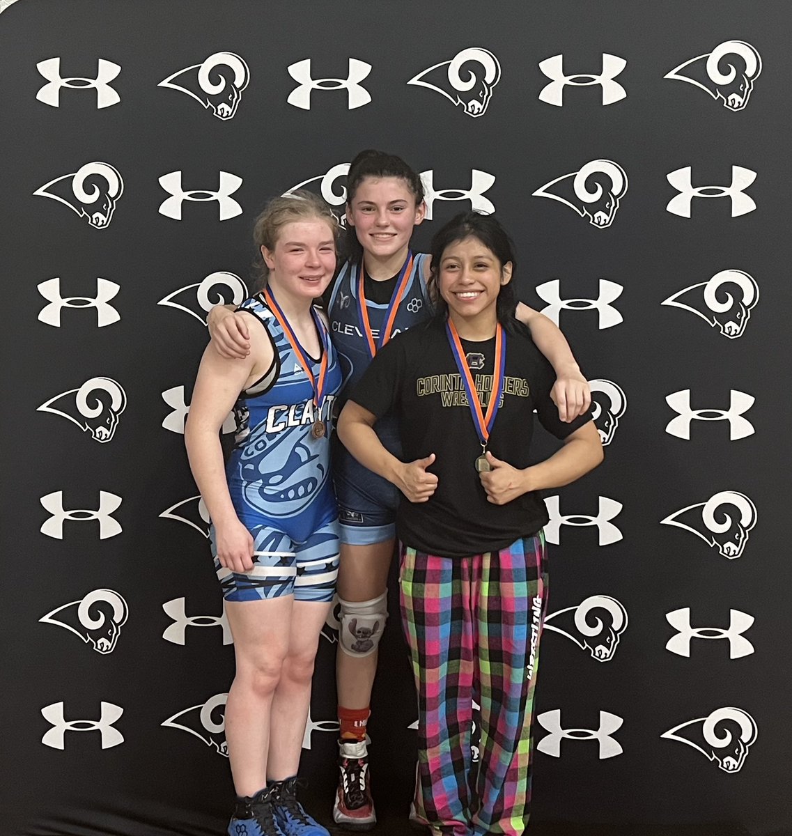 Congratulations to our <a href="/JCPS_NC/">Johnston County Public Schools</a> ladies that qualified for the state tournament. Placing at the  <a href="/NCHSAA/">NCHSAA</a> Eastern Regionals tonight. 
100- 1st Anna Ockerman <a href="/CHPirateSports/">Corinth Holders Athletics</a> 
114- 1st Addison Vindigni <a href="/ClevelandRams/">Cleveland Rams Baseball</a> 114-3rd Savannnah Lee <a href="/ClaytonCometsAD/">Clayton High School Athletics</a> 

<a href="/NCWrestleCoach/">North Carolina Wrestling Coaches Assocation</a>
