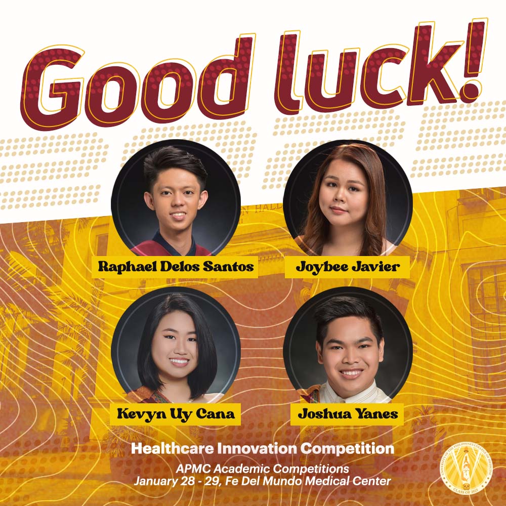 upcm2025's tweet photo. They volunteered as tributes! 🧎🏽‍♀️🧎🏽‍♂️

Best of luck to our batchmates and their teammates participating in the academic competitions of this year's APMC-SN NCR-SL RegCon!

May the odds be ever in your favor!

#DareToBeXXV https://t.co/dkcHPPu7jE
