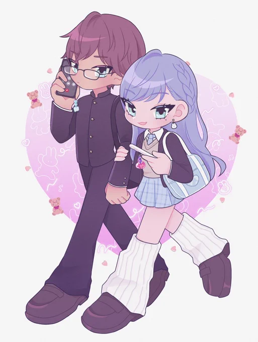 ギャル X 生徒会長  