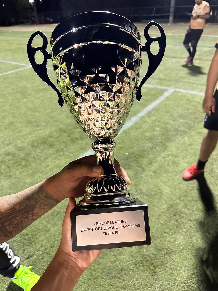 timocheko's tweet photo. #TeslaFC We are the champions my friend #ChampionsCup #Champions @Tesla  @elonmusk #LionelMessi𓃵 @neymarjr https://t.co/FZ78Kya5Ew