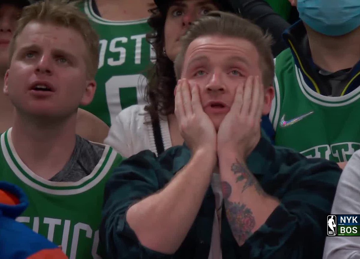 BleacherReport's tweet photo. Celtics fans rn: https://t.co/Z7aq8P4jr8