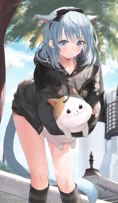 ミコッテのコスプレしてる女の子 #天瀬くう 