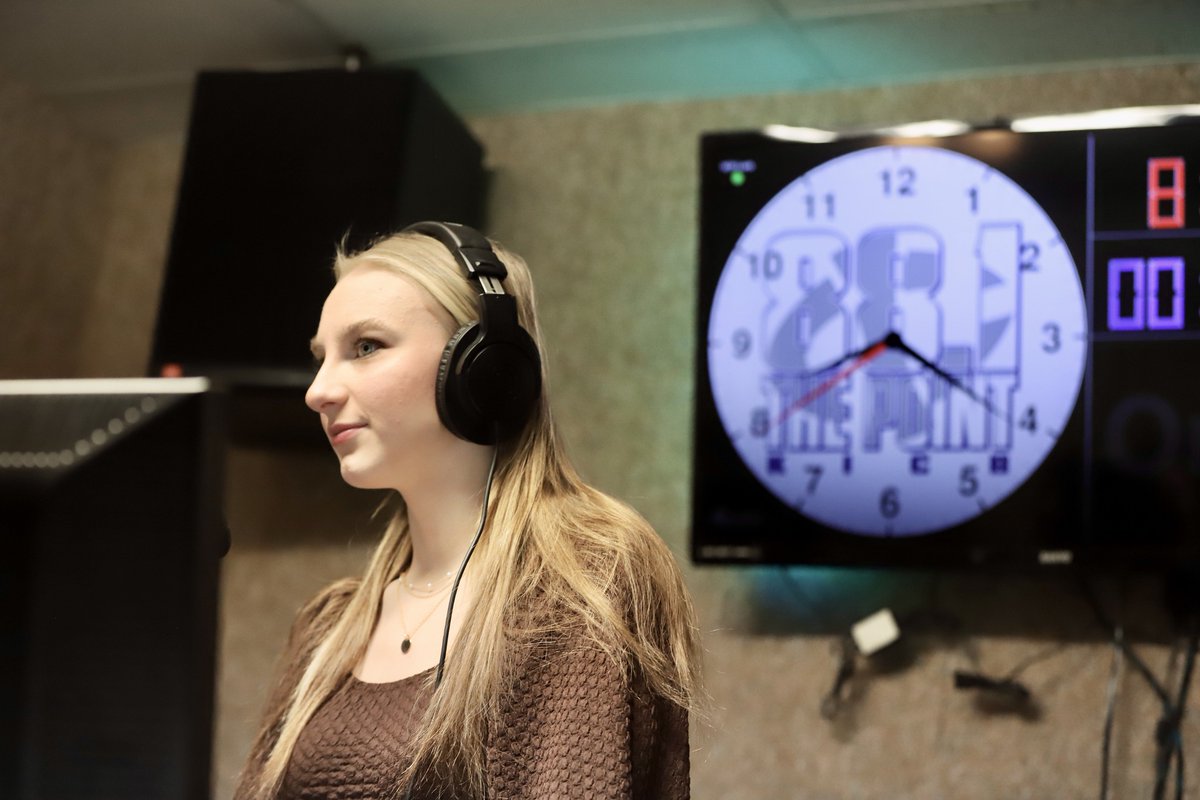 IowaCentral's tweet photo. Did you know we have a student run radio station? We caught our Media Sales and Promotions class getting some hands-on time - tune in to 88.1 the Point when you’re visiting campus! Images at https://t.co/CMBxX8R8ua #TritonNation #BeATriton

Learn more at https://t.co/zAGvQOerhD https://t.co/D8EZcQT2G2