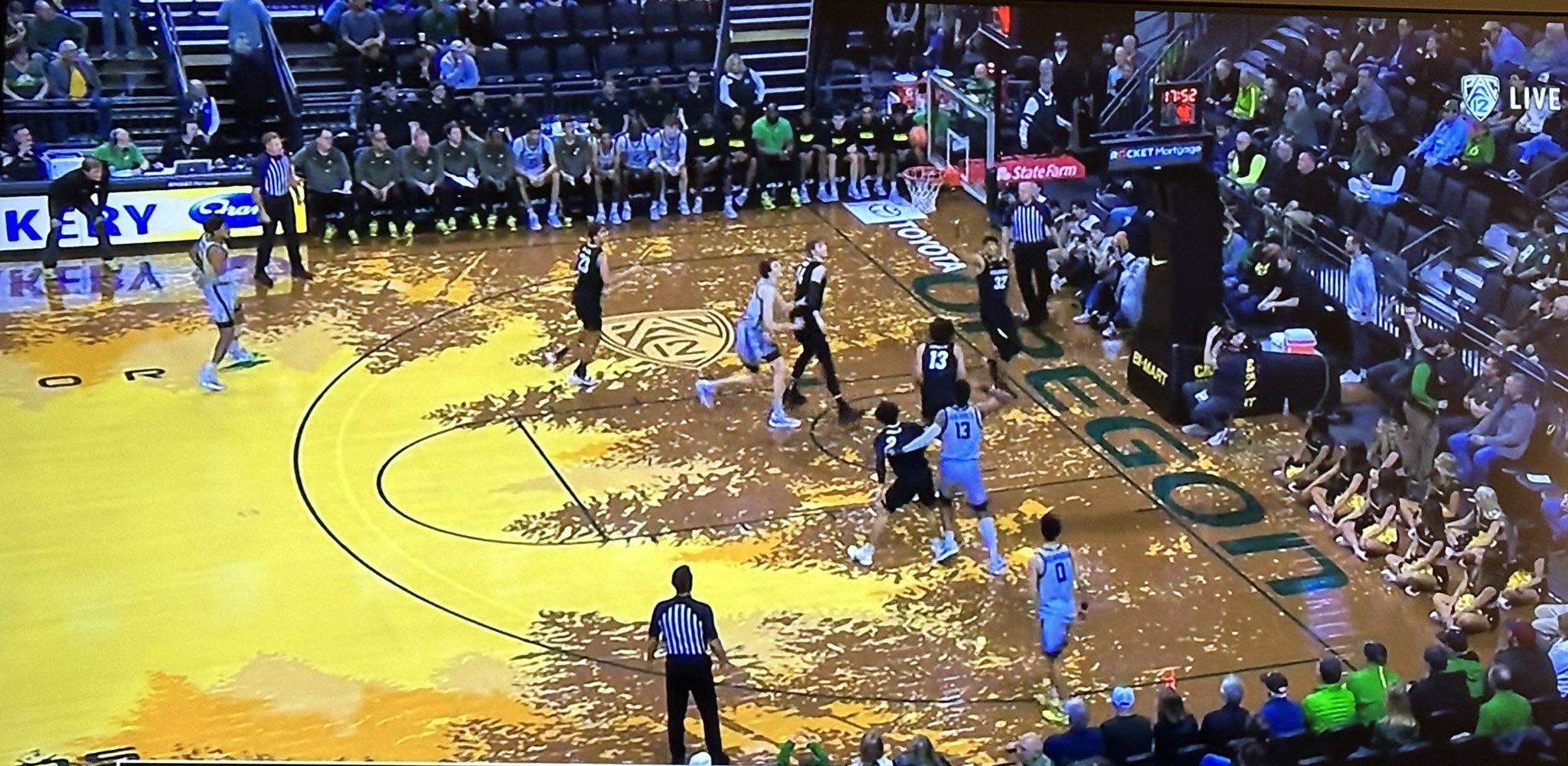 Oregon on sale basketball court