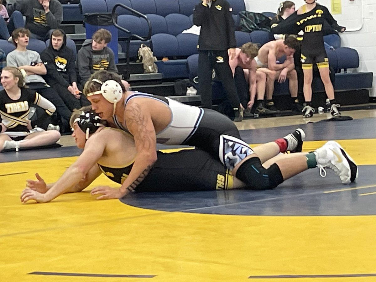 STCTrojans's tweet photo. The STC Varsity Wrestling 🤼‍♂️ Team defeated Tipton tonight 56-24 to go 2-0 at Belle Plaine. Nice work, Trojans! #thetrojanway https://t.co/y0Gxch5NML