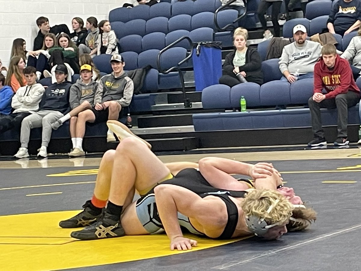 STCTrojans's tweet photo. The STC Varsity Wrestling 🤼‍♂️ Team defeated Tipton tonight 56-24 to go 2-0 at Belle Plaine. Nice work, Trojans! #thetrojanway https://t.co/y0Gxch5NML