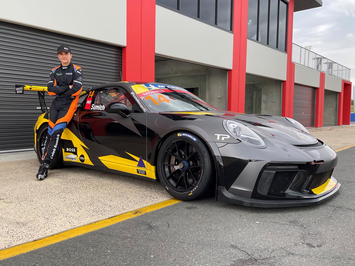 Another young star joins the Porsche Michelin Sprint Challenge Australia ranks.. Welcome aboard Caleb Sumich Racing, who will race for McElrea Racing in 2023! 

STORY: bit.ly/3kIN8Bs

#SprintChallengeAU #PorscheMotorsportAU