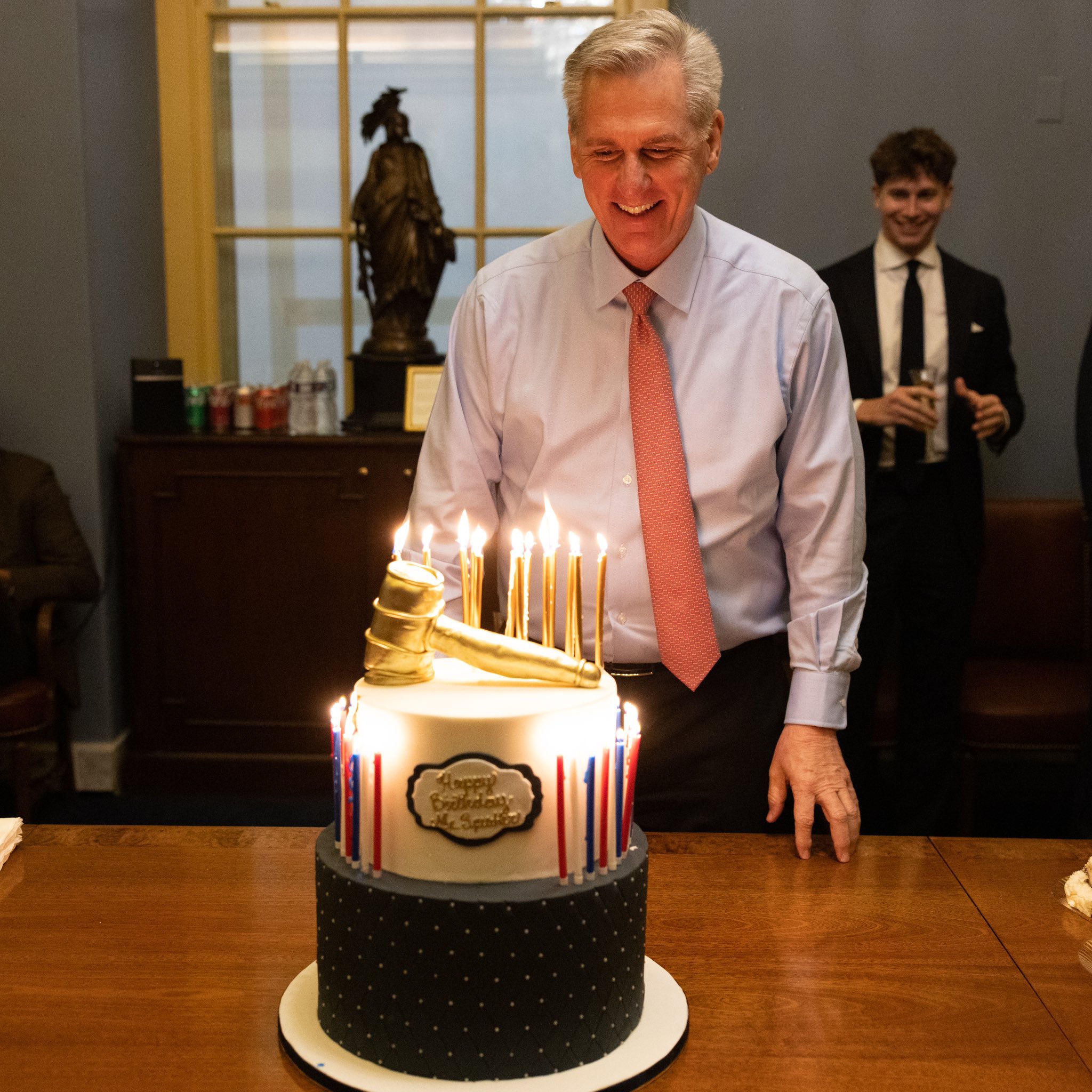 Happy Birthday House Speaker Kevin McCarthy!

Hopefully You Can Try To Work With Democrats On The Issues We Face. 