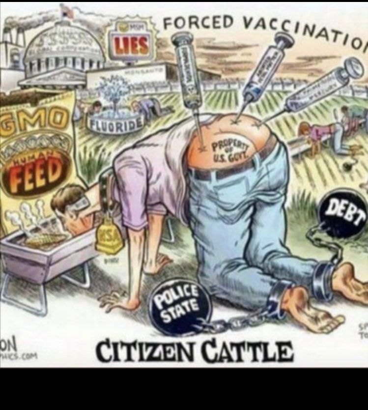 The reality is governments across the world forced a pharmaceutical product on people that can cause severe injury &amp; death 

Big pharma or the government does not have the right or the authority to make medicals decisions for anyone. #vaccinegenocide #PfizerExposed #Veritas #mRNA