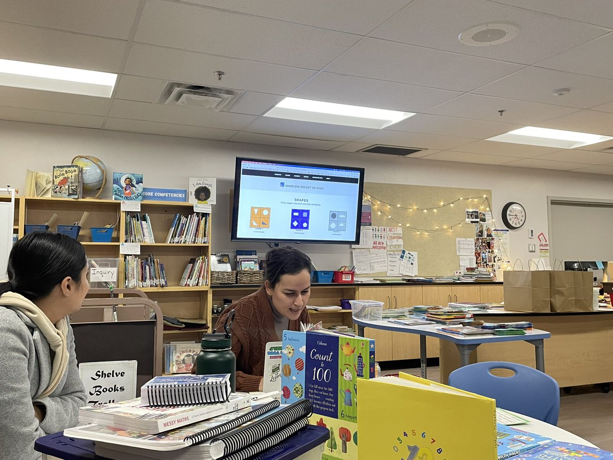 LisaSchwartz05's tweet image. Tonight @maplelanerd38 staff held a dinner meeting for their numeracy innovation grant. They shared games and activities they tried across grade levels and where they could fit into the math workshop structure #sd38learn