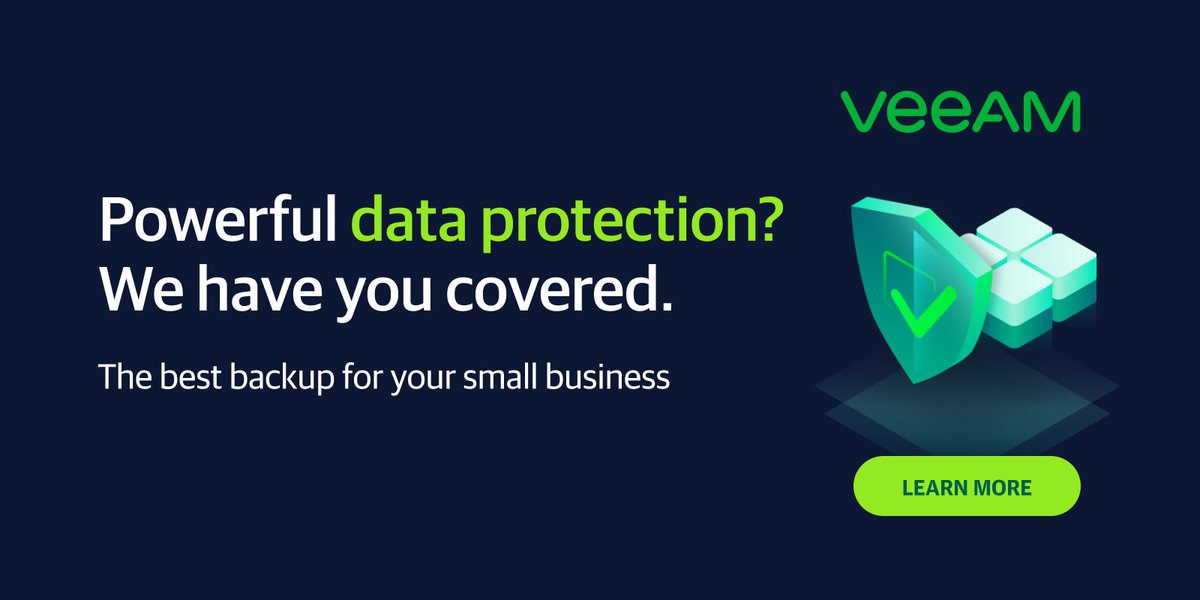 ITEssentialsSB's tweet photo. When it comes to IT, you’re forced to do more with less. You’re also faced with cyberthreats, compliance regulations, protecting against data disasters . . . It’s A LOT. Learn more about how IT Essentials Sdn Bhd and #Veeam can help protect your data: https://t.co/Y3C4m98f1G https://t.co/GAUcWiWxVs