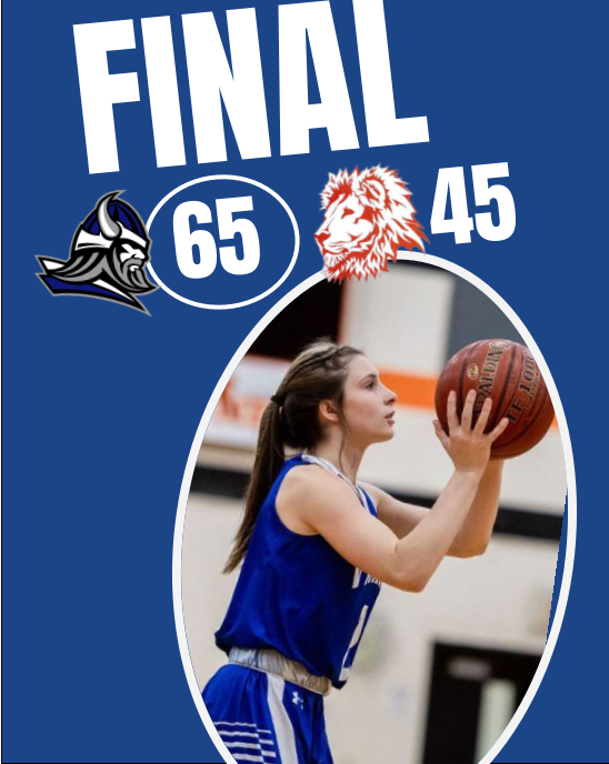 WLAGBBALL's tweet image. Final  --  WLA 65 | Lomira 45

We move to 8-1 in the Flyway and 14-3 overall with a victory in Lomira.... Shea 23 pts (5 - 3 pt fg's), Nell 18, Cole 17

#EverySecond