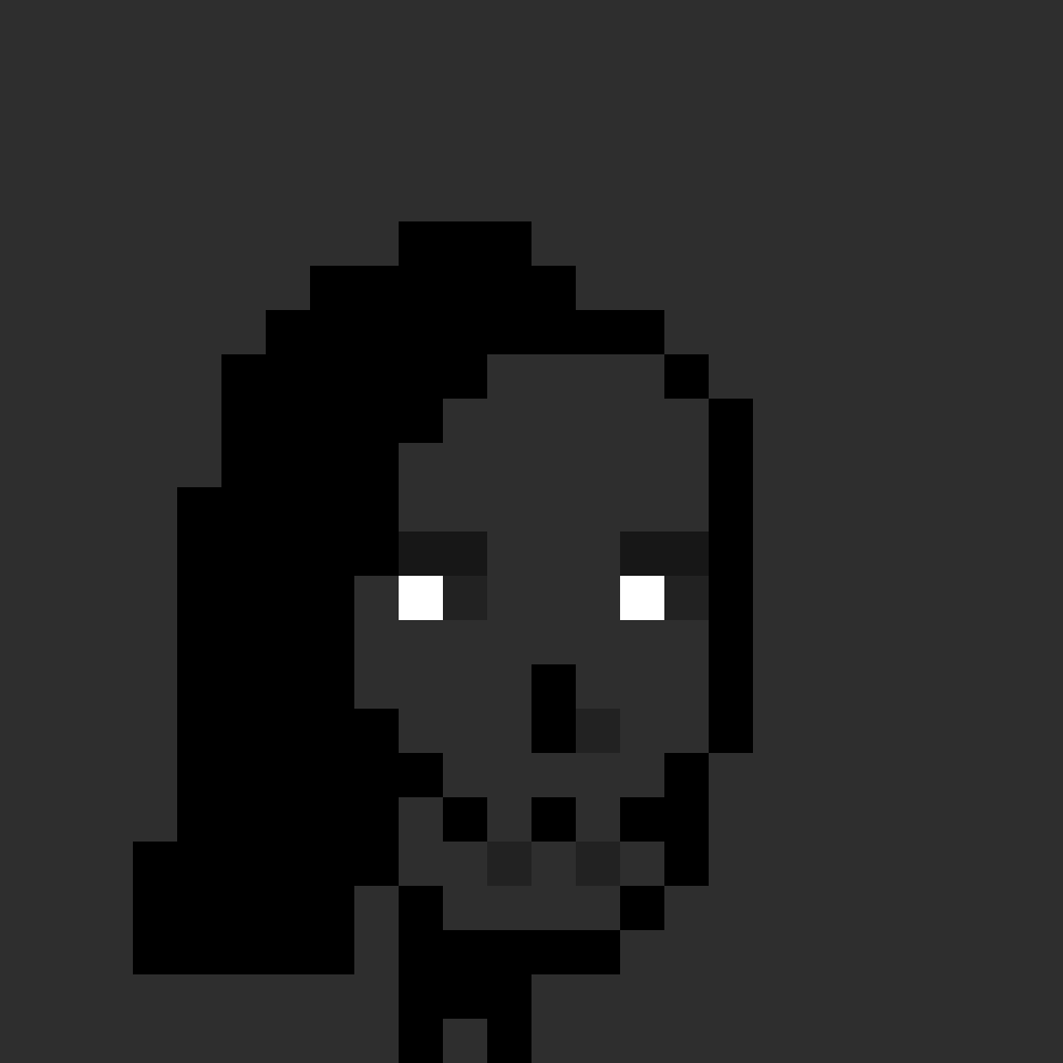 HeattechNinja's tweet image. GN. Dead Ringer dark mode. Peep the neck shadow. #ObitsDarkMode @ObitsNFT