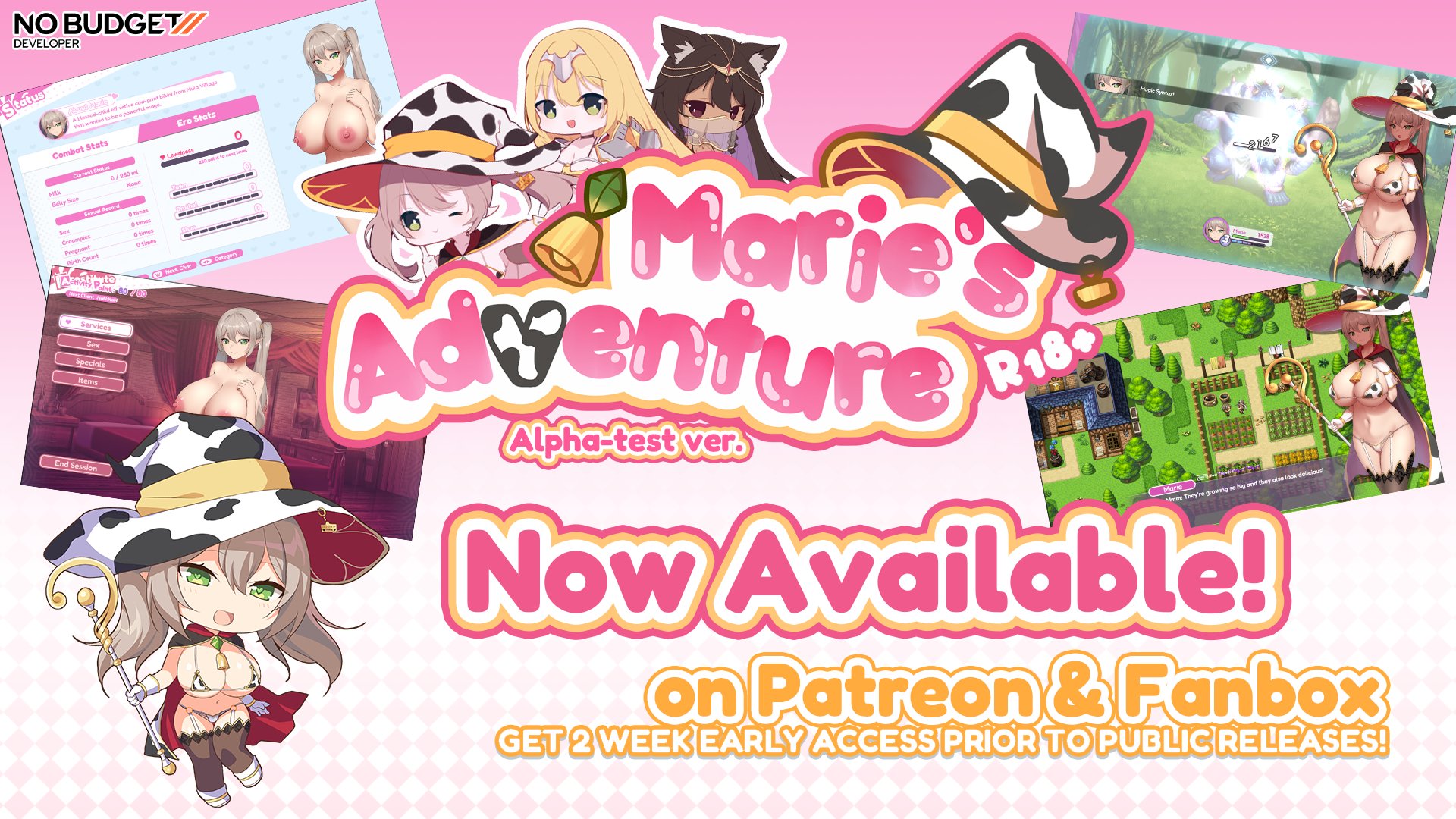 Dearonnus「デアロンヌス」🔞 on Twitter: quot Alpha test version of「Marie #39 s Adventure Dearonnus「デアロンヌス」🔞 on Twitter: quot Alpha test version of「Marie #39 s Adventure