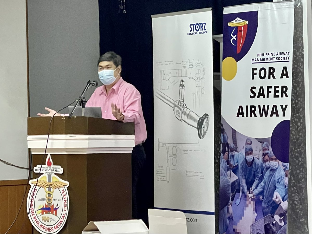 Paulo_SanPedro's tweet photo. #Airwaymanagement WS for the #emergencymedicine department at SPMC. Nice to see Faith Gaerlan after so many years. Congrats to being the new head of the department. Thanks to Pauline Convocar for coordinating the event.
#difficultintubation #airwayenthusiast #difficultairway https://t.co/iz24YUcD40