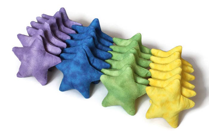 HandiworkinG's tweet photo. Thanks for the kind words! ★★★★★ "Exceeded expectations, thank you!" Peggy G. https://t.co/A0lKTTHbVW #etsy #blue #beanbags #castteam #freeshippingetsy #handiworkingirls #starshapebeanbags #rainbowstars #boldbrights #TMTinsta https://t.co/N0J7AVC7d2