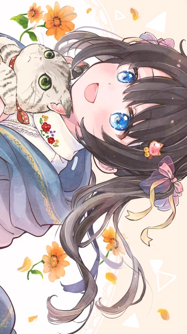 ツインテールちゃん#イラスト 