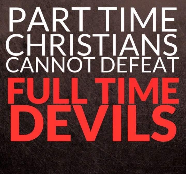 MinisterRosa's tweet photo. There are no part time Christians . Your either all the way in. Or your out!

Minister Teresa Ruth Rosa.
Book Of Acts Ministries. https://t.co/poDkZsVK5i