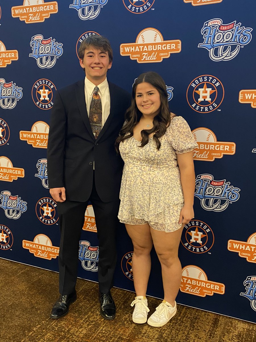 Congratulations to these to <a href="/IWACCAthletics/">IWA Angel Athletics</a> Angels, Paul McNiff and Ava Aleman. <a href="/cchooks/">Corpus Christi Hooks</a> Preseason All-Stars. Well deserved!