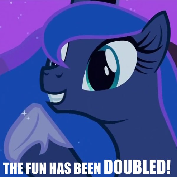 MemberBronies's tweet photo. Member this Luna meme? Member when we had one notification? #brony #MLPSeason2 https://t.co/p37urI6Dm7