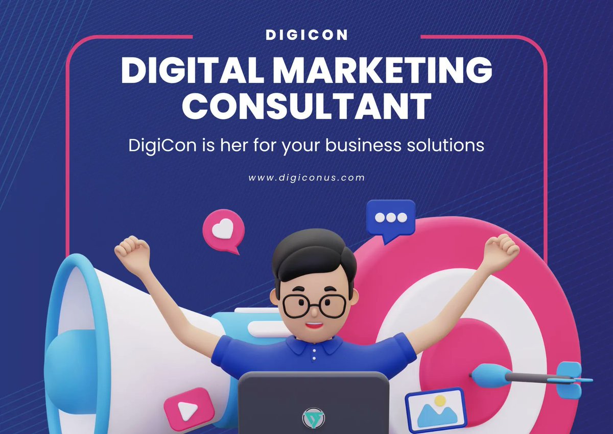 DigiConus's tweet photo. At DigiCon we believe in quality. which is the best kind of advertising.
We provide extensive marketing solutions.
Check out our website https://t.co/of8Psd3Klw to learn more about our services.
Call us now at +1 (817) 349 6336 for free consultancy. https://t.co/XSz7Ydckkd